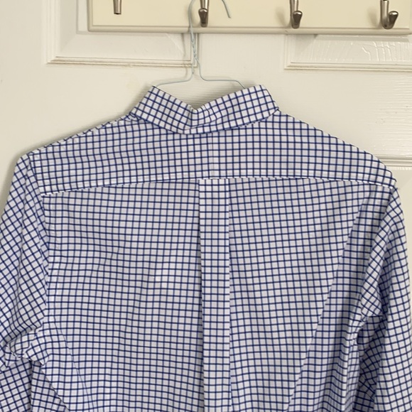 NWT Ralph Lauren Blue White Plaid Button Down - S - Picture 7 of 13